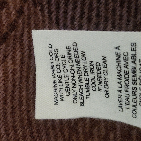 For The Republic Plaid Cropped Button Up Lightweight Soft Jacket Shacket Size M - Picture 8 of 8